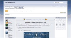 Desktop Screenshot of cercledeleveil.fr